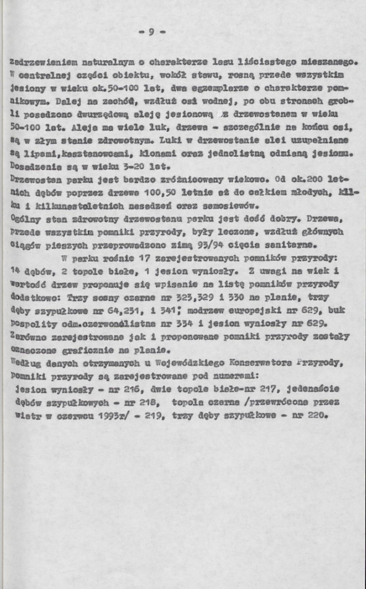 Ewidencja parkowa, skan nr 16