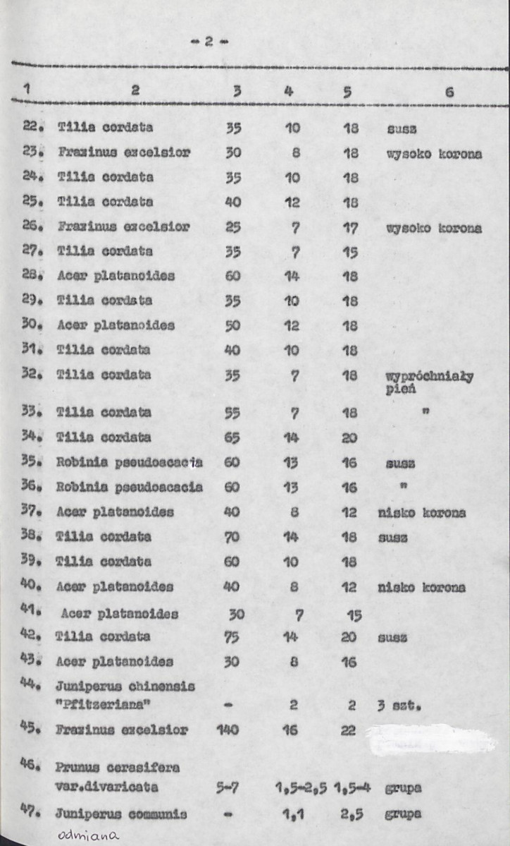 Ewidencja parkowa, skan nr 23