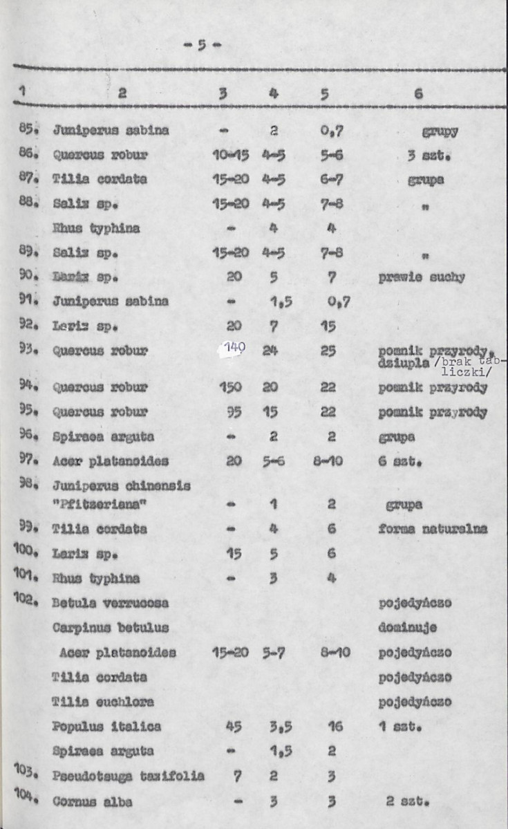 Ewidencja parkowa, skan nr 26