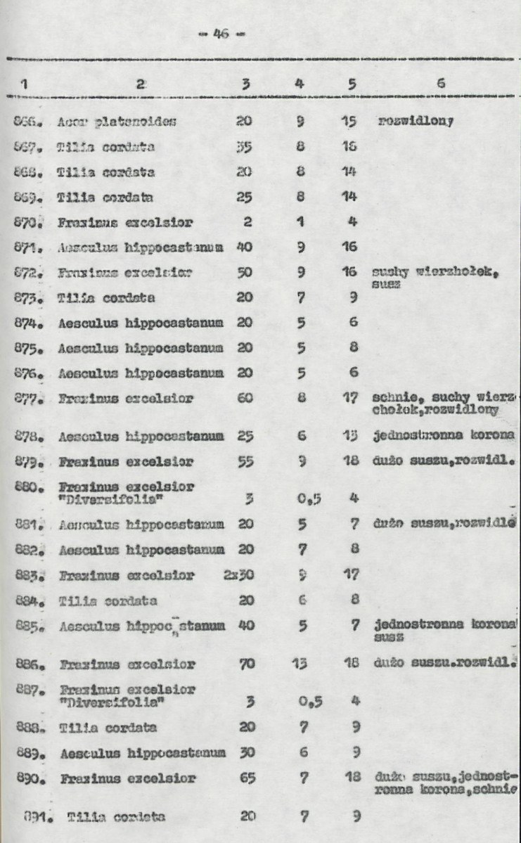 Ewidencja parkowa, skan nr 67