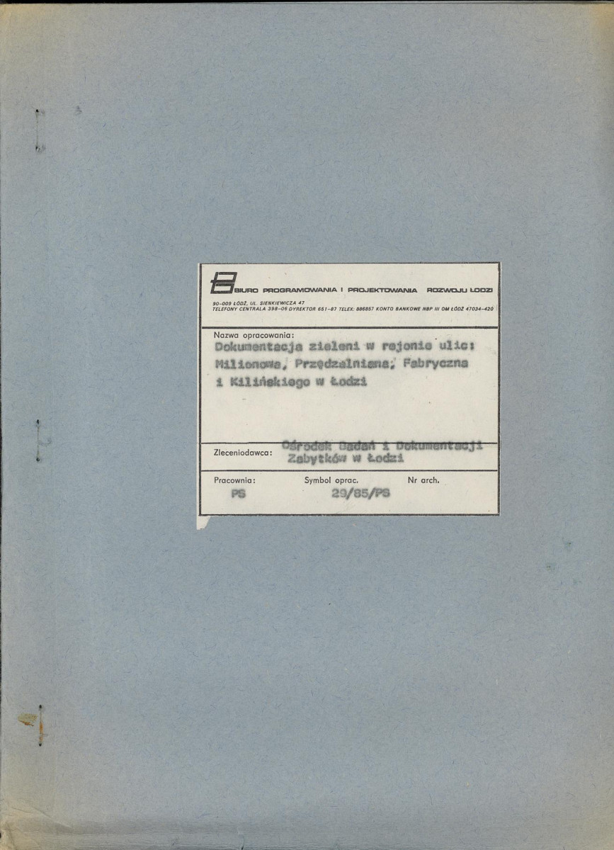 EP - Ewidencja parkowa, skan nr 3