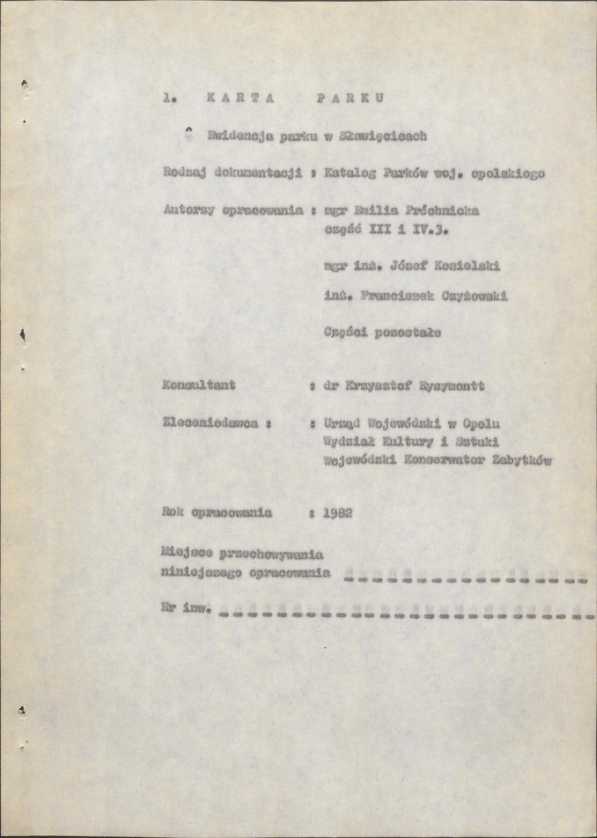 EP - Ewidencja parkowa, skan nr 7