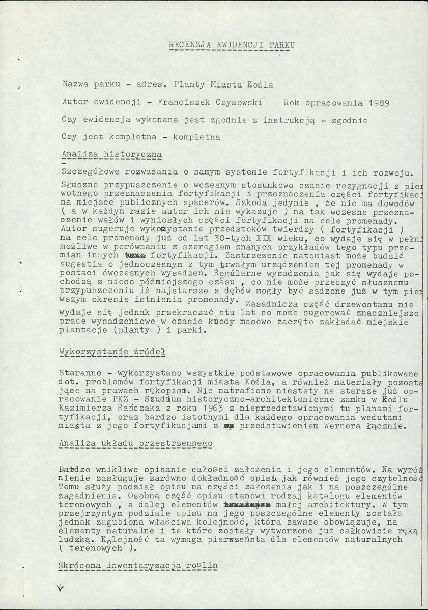 EP - Ewidencja parkowa, skan nr 6