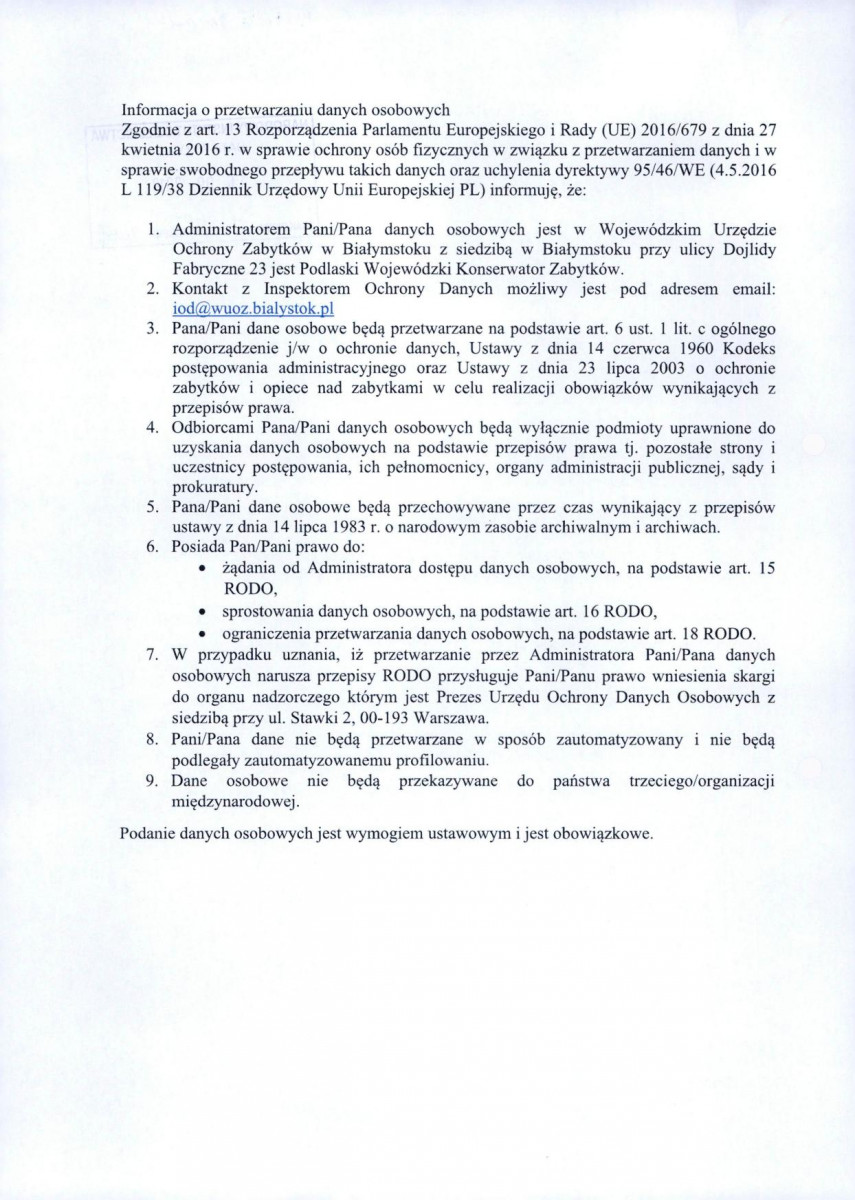 wyl - Wyłączenie z ewidencji, skan nr 2