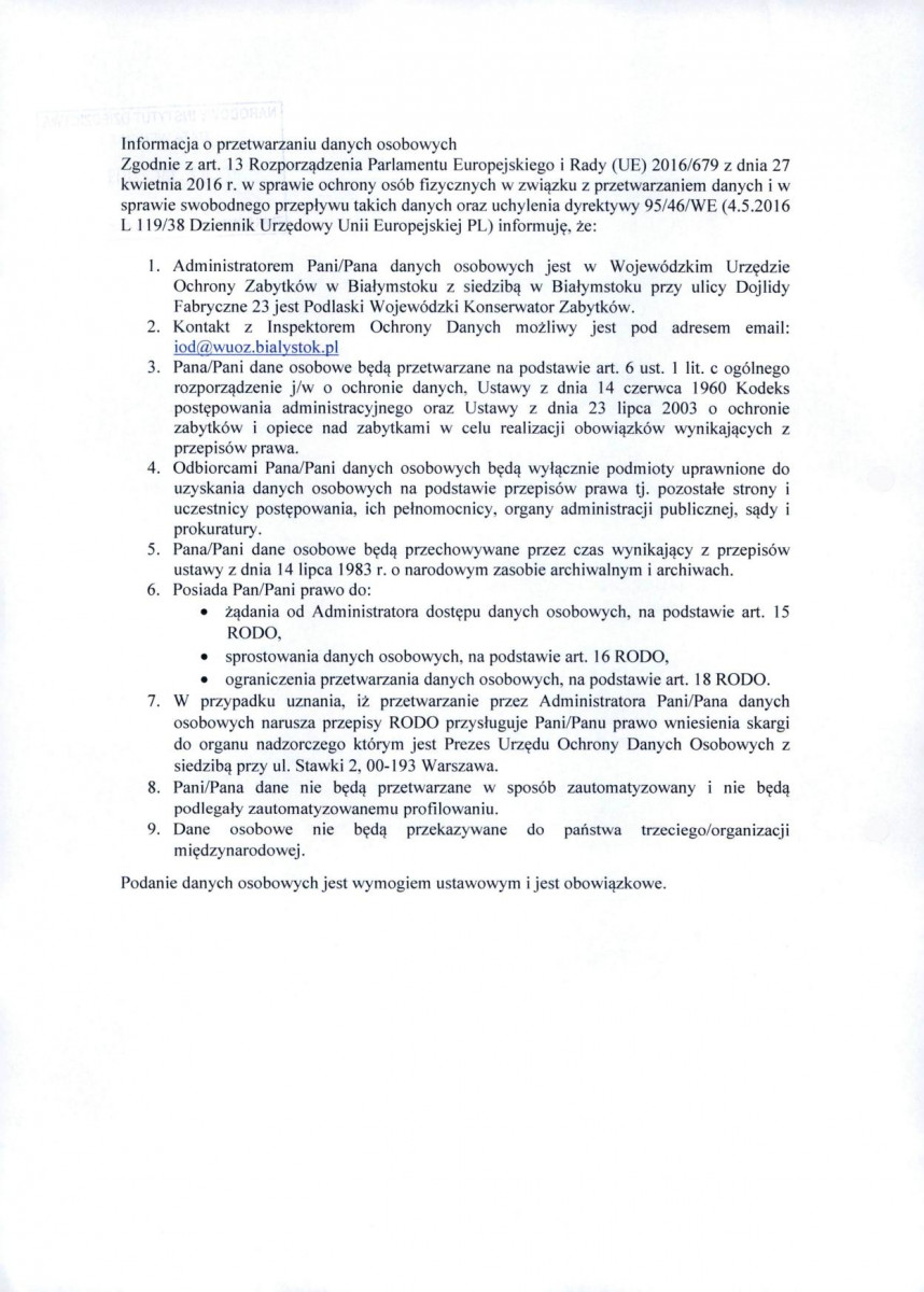 wyl - Wyłączenie z ewidencji, skan nr 2