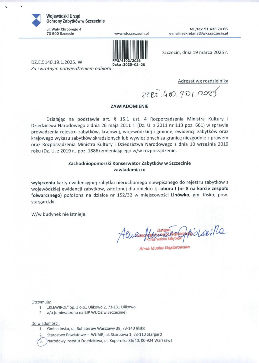 Wyłączenie z ewidencji, skan nr 1