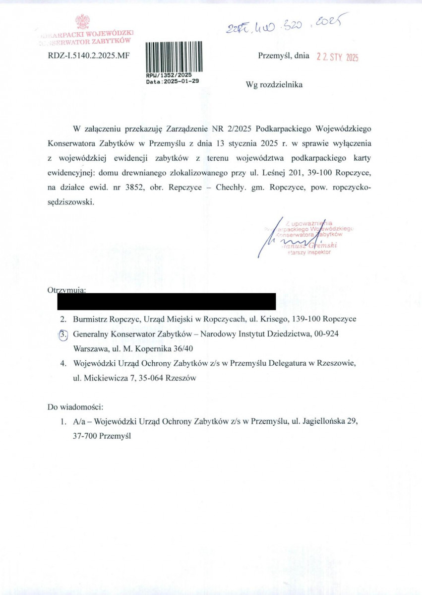 Wyłączenie z ewidencji, skan nr 1