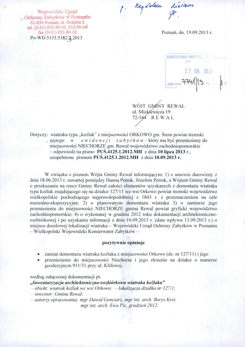 wyl - Wyłączenie z ewidencji, skan nr 1