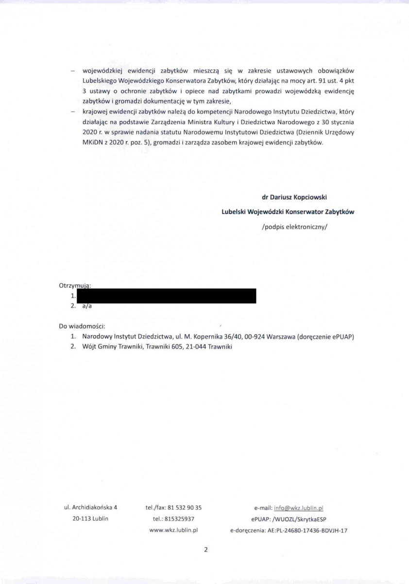 Wyłączenie z ewidencji, skan nr 2