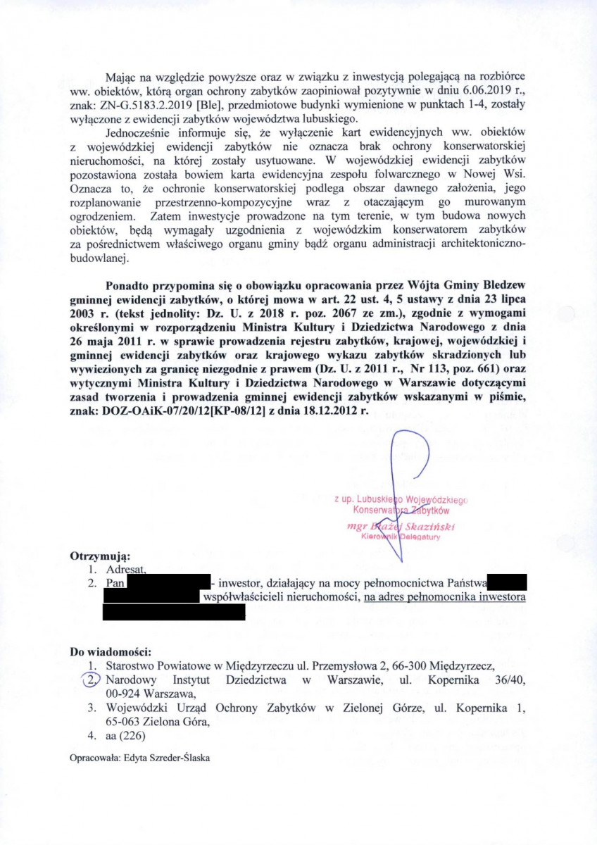 Wyłączenie z ewidencji, skan nr 2