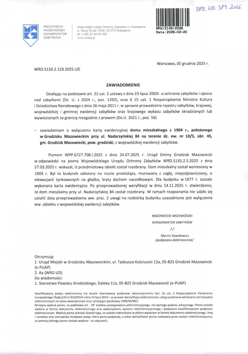 Wyłączenie z ewidencji, skan nr 1