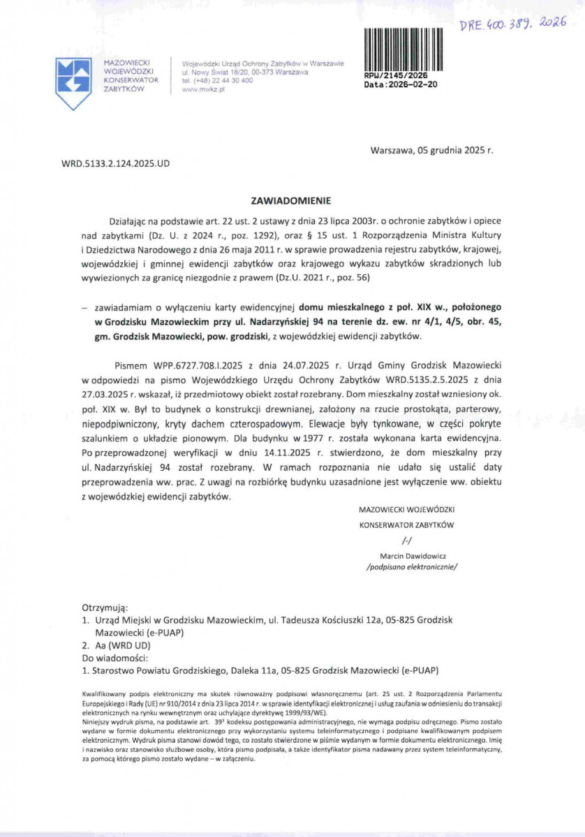 Wyłączenie z ewidencji, skan nr 1