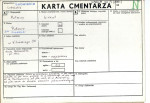 KC - Karta cmentarza, skan nr 1