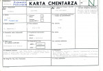 KC - Karta cmentarza, skan nr 1
