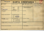 KC - Karta cmentarza, skan nr 1