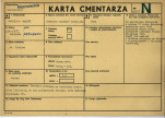 KC - Karta cmentarza, skan nr 1