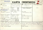 KC - Karta cmentarza, skan nr 1