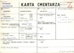 KC - Karta cmentarza, skan nr 1