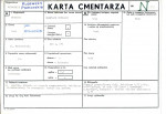 KC - Karta cmentarza, skan nr 1