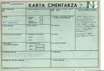 KC - Karta cmentarza, skan nr 1