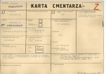 KC - Karta cmentarza, skan nr 1