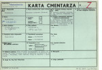 KC - Karta cmentarza, skan nr 1