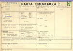 KC - Karta cmentarza, skan nr 1