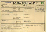 KC - Karta cmentarza, skan nr 1