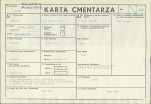 KC - Karta cmentarza, skan nr 1