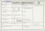KC - Karta cmentarza, skan nr 1