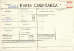 KC - Karta cmentarza, skan nr 1
