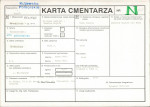 KC - Karta cmentarza, skan nr 1