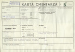 KC - Karta cmentarza, skan nr 1