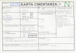 KC - Karta cmentarza, skan nr 1