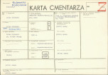 KC - Karta cmentarza, skan nr 1
