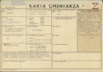 KC - Karta cmentarza, skan nr 1