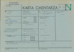 KC - Karta cmentarza, skan nr 1