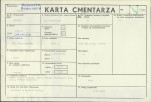 KC - Karta cmentarza, skan nr 1
