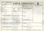 KC - Karta cmentarza, skan nr 1