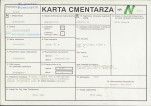 KC - Karta cmentarza, skan nr 1