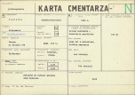 KC - Karta cmentarza, skan nr 1