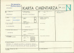 KC - Karta cmentarza, skan nr 1