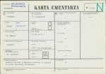 KC - Karta cmentarza, skan nr 1