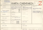 KC - Karta cmentarza, skan nr 1