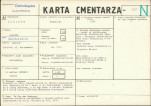 KC - Karta cmentarza, skan nr 1
