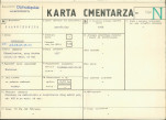 KC - Karta cmentarza, skan nr 1