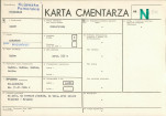 KC - Karta cmentarza, skan nr 1