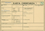 KC - Karta cmentarza, skan nr 1