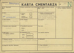 KC - Karta cmentarza, skan nr 1