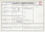 KC - Karta cmentarza, skan nr 1